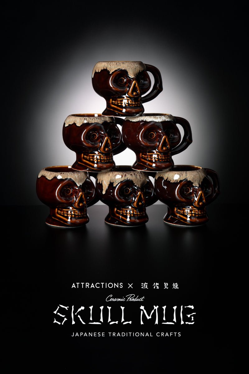メッキ スカル 磁器 A20033 Skull Mug | RatStyle _ ラットスタイル