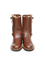 画像をギャラリービューアに読み込む, <span style="color:red;">COMING SOON</span><br>Lot.269SP Steerhide Engineer Boots -Brown×Gold-