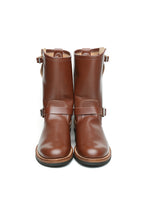 画像をギャラリービューアに読み込む, Lot.269SP Steerhide Engineer Boots -Brown×Nickel-