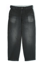 画像をギャラリービューアに読み込む, Heritage Denim Trousers Black Vintage Wash
