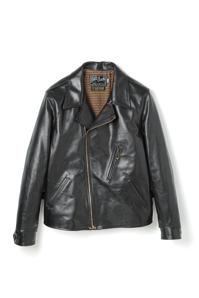 Lot.379 Horsehide Double Flats Jacket – ATTRACTIONS