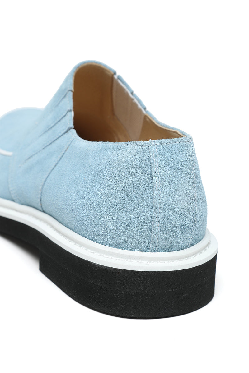 Lot.494 Slip-On Shoes -Sax- – ATTRACTIONS