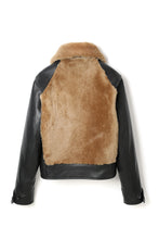 画像をギャラリービューアに読み込む, Lot.500W Queen’s Grizzly Jacket - Black×Camel -