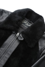 画像をギャラリービューアに読み込む, Lot.500W Queen’s Grizzly Jacket - Black×Black -