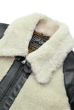 画像をギャラリービューアに読み込む, Lot.500 Grizzly Jacket -Black × White-