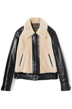 画像をギャラリービューアに読み込む, Lot.500 Grizzly Jacket -Black × White-