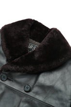 画像をギャラリービューアに読み込む, Lot.501 Shawl Collar Horsehide Imperial Half Coat -Black-