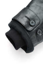 画像をギャラリービューアに読み込む, Lot.501 Shawl Collar Horsehide Imperial Half Coat -Black-