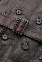 画像をギャラリービューアに読み込む, Lot.501 Shawl Collar Horsehide Imperial Half Coat -Brown-