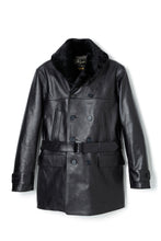 画像をギャラリービューアに読み込む, Lot.501 Shawl Collar Horsehide Imperial Half Coat -Black-
