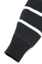 画像をギャラリービューアに読み込む, Lot.582 BS Turtle Zip Sweater -Black-