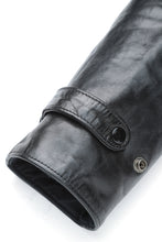 画像をギャラリービューアに読み込む, Lot.625 Hair On Horsehide King Shawl Jacket -Black-