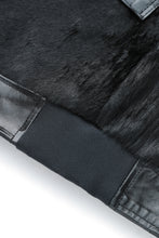 画像をギャラリービューアに読み込む, Lot.625 Hair On Horsehide King Shawl Jacket -Black-