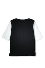 画像をギャラリービューアに読み込む, Lot.700 CK 2Tone Tee -Black×White-