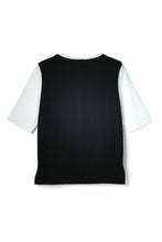 画像をギャラリービューアに読み込む, CK 2Tone Tee Black×White