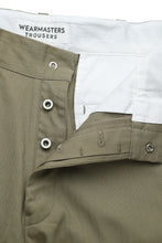 画像をギャラリービューアに読み込む, Lot.720 Heritage Trousers / US Navy Herringbone -Khaki-