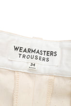 画像をギャラリービューアに読み込む, Heritage Trousers - US Navy Herringbone White