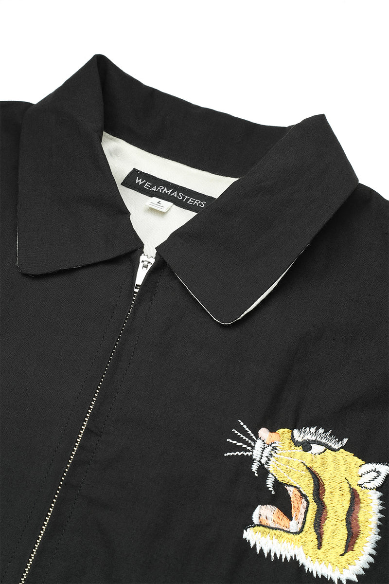 LEONARD ブラックジャケット ロゴ入り金糸サイズL 1a541f476c3ebeb1fa8b90be1306a3