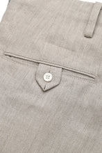 画像をギャラリービューアに読み込む, Lot.779 Double Pleats Linen Trousers -Greige-