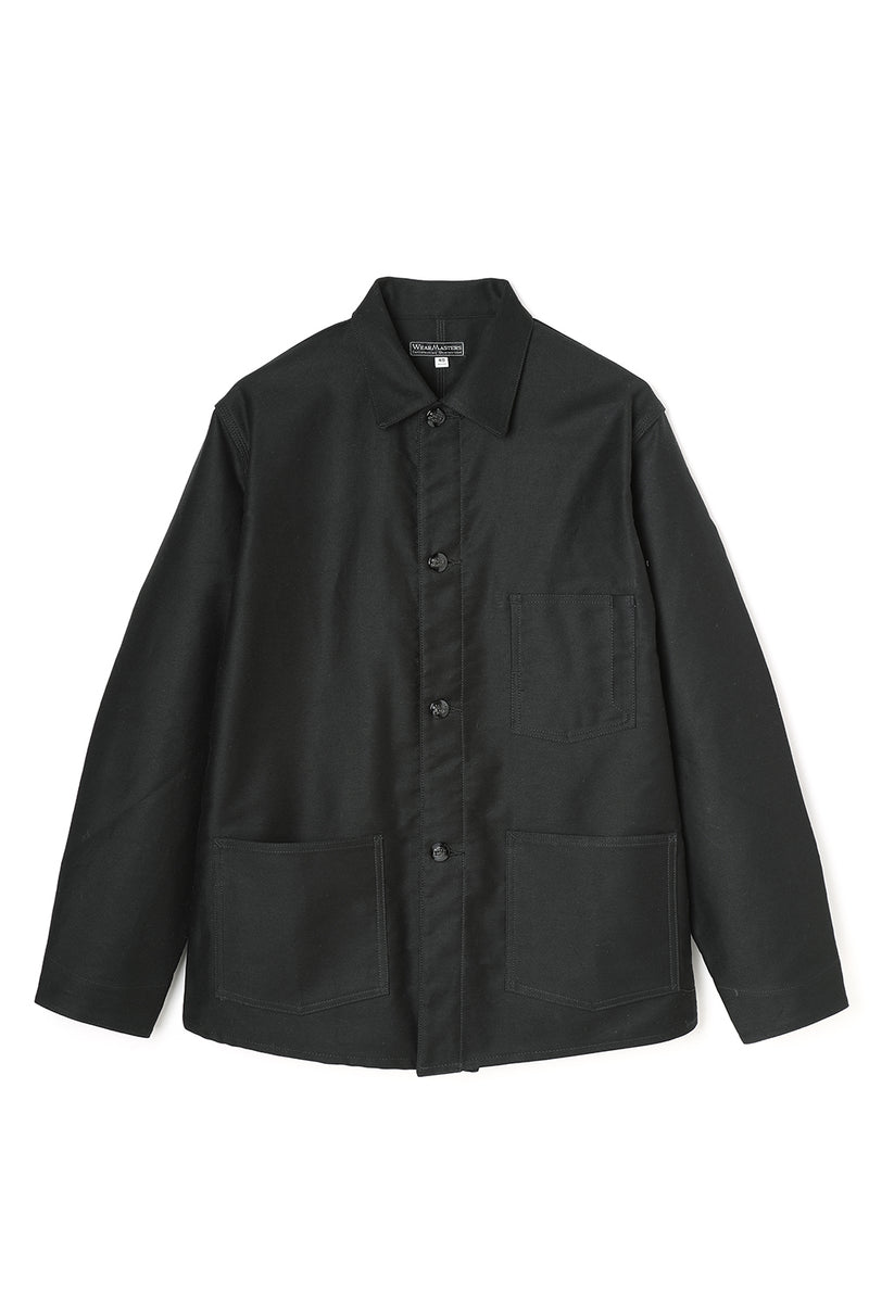 Lot.802 Black Moleskin Coverall Jacket