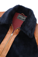 画像をギャラリービューアに読み込む, Lot.851 Guidi Calfskin Grizzly Jacket -Brown × Navy-