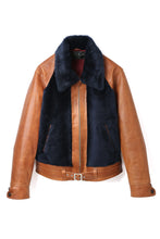画像をギャラリービューアに読み込む, Lot.851 Guidi Calfskin Grizzly Jacket -Brown × Navy-