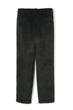 画像をギャラリービューアに読み込む, Wide Wale Cords Double Pleats Trousers Black