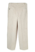 画像をギャラリービューアに読み込む, Lot.861 Wide Wale Cords Double Pleats Trousers -White-