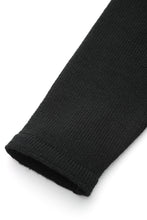 画像をギャラリービューアに読み込む, Lot.865 Combination Knit Cardigan -Black × White-