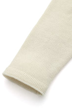 画像をギャラリービューアに読み込む, Lot.865 Combination Knit Cardigan -White × Black-