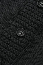 画像をギャラリービューアに読み込む, Lot.866 Shawl Knit Cardigan -Black-