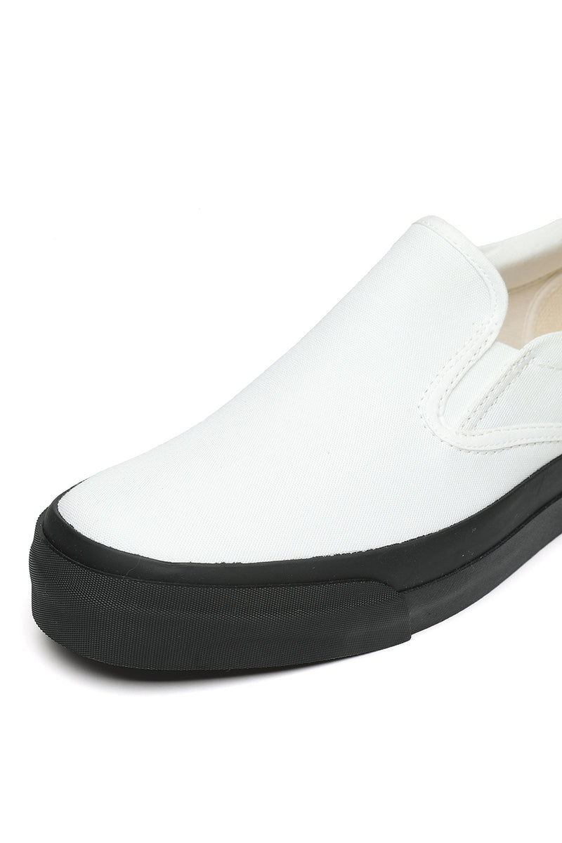 Lot.872 Wearmasters Slip-On -White×Black- – ATTRACTIONS