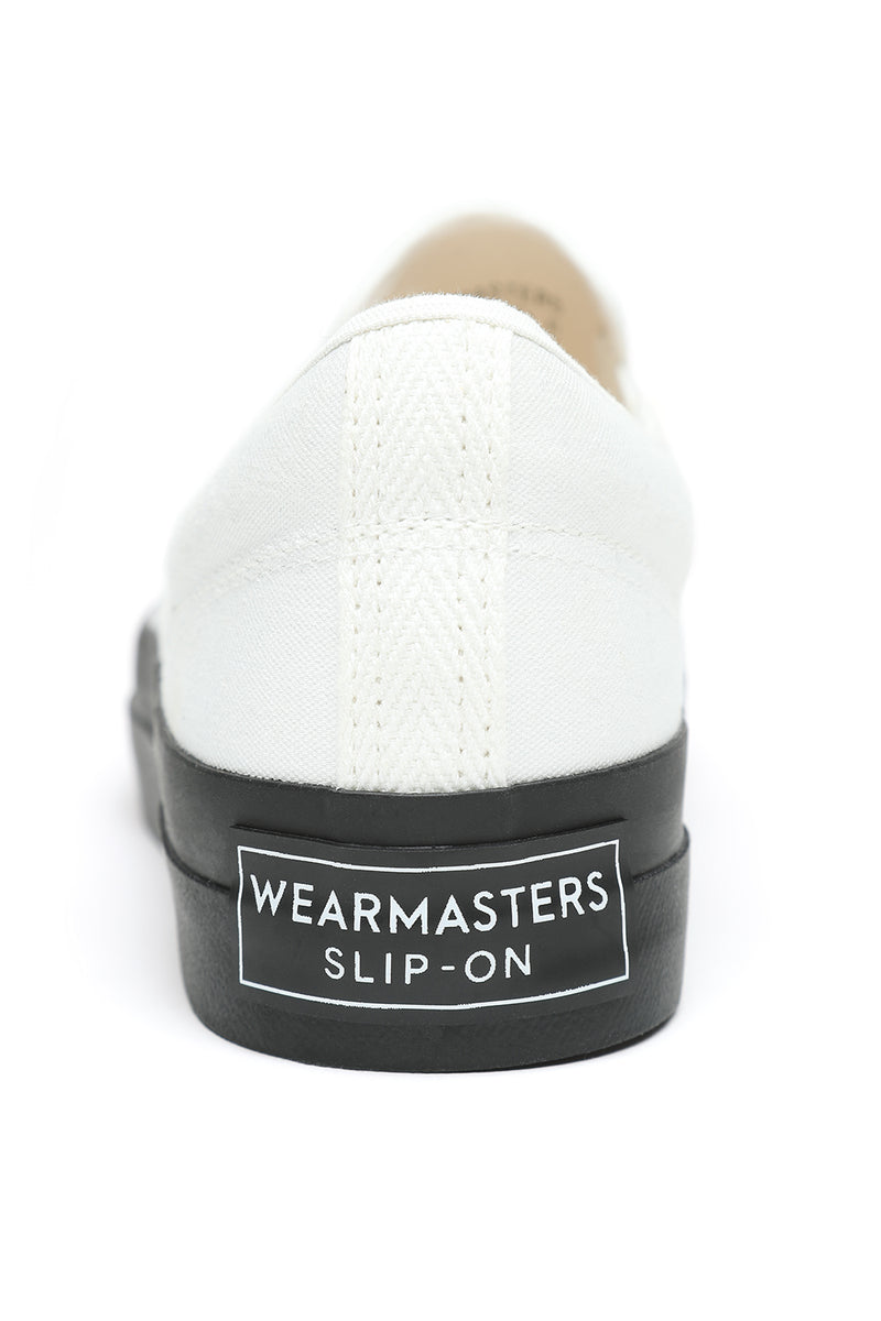 Lot.872 Wearmasters Slip-On -White×Black- – ATTRACTIONS