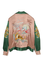 画像をギャラリービューアに読み込む, Lot.873 Souvenir Jacket -Pink × Green-