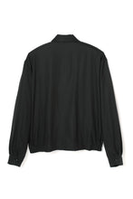 画像をギャラリービューアに読み込む, Lot.876 Black Rayon Blouson