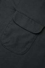 画像をギャラリービューアに読み込む, Lot.877 Flap Pocket Rayon Shirt L/S -Black-