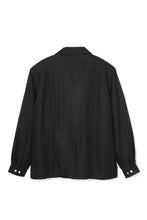 画像をギャラリービューアに読み込む, Lot.877 Flap Pocket Rayon Shirt L/S -Black-
