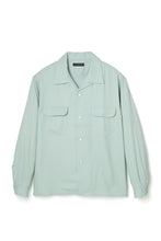 画像をギャラリービューアに読み込む, Lot.877 Flap Pocket Rayon Shirt L/S -Mint-