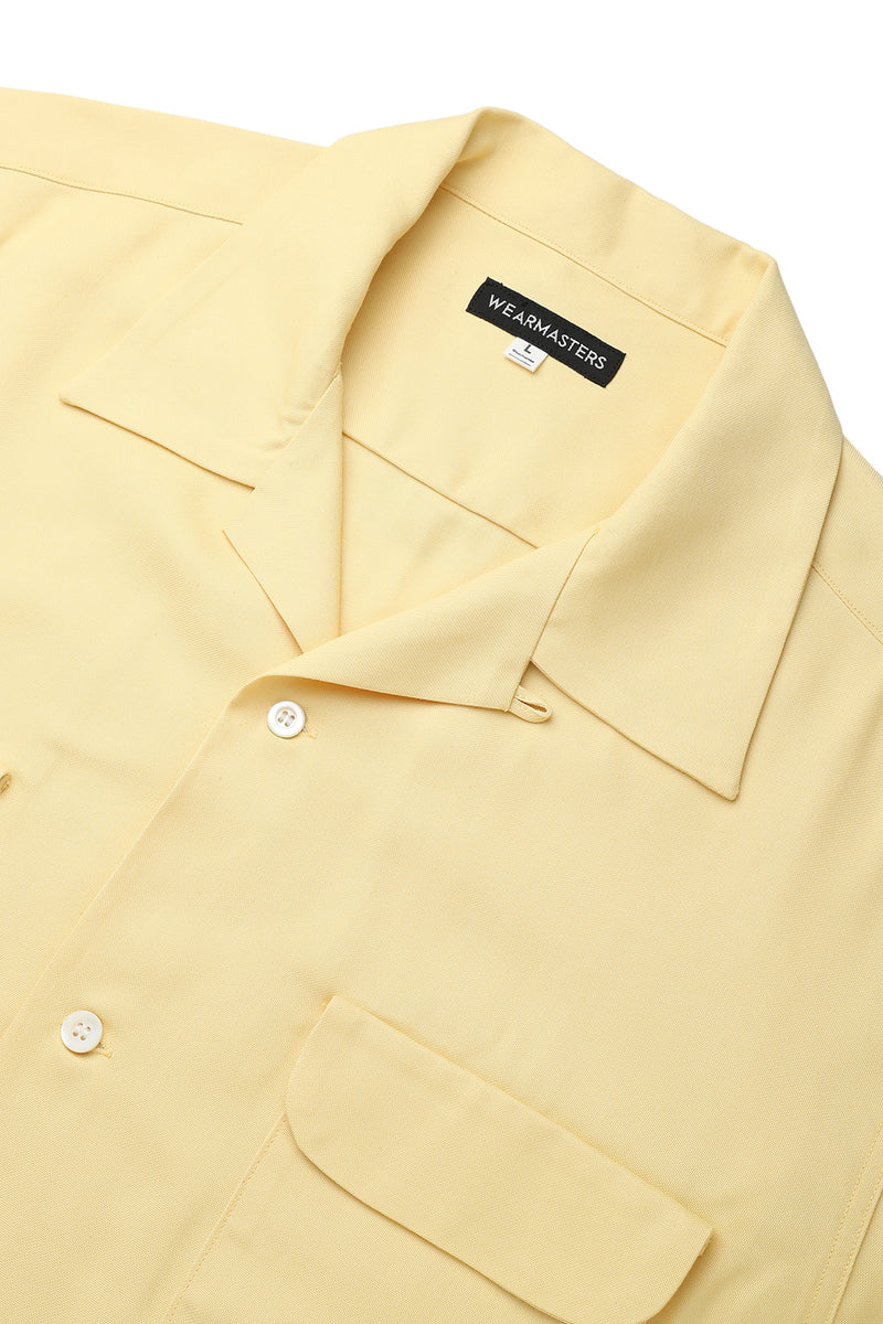 Lot.877 Flap Pocket Rayon Shirt L/S -Yellow- – ATTRACTIONS