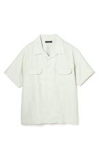 画像をギャラリービューアに読み込む, Lot.878 Flap Pocket Rayon Shirt S/S -Natural-