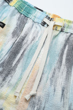 画像をギャラリービューアに読み込む, Lot.881 Multi Paint Seersucker Shorts -Yellow×Green-
