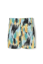 画像をギャラリービューアに読み込む, Lot.881 Multi Paint Seersucker Shorts -Yellow×Green-