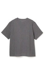 画像をギャラリービューアに読み込む, Lot.889 Farmers Pin Check Shirt -Gray-