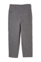 画像をギャラリービューアに読み込む, Lot.891 Double Pleats Pin Check Trousers -Gray-