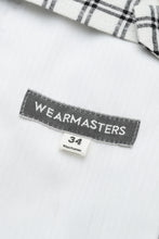 画像をギャラリービューアに読み込む, Lot.891 Double Pleats Pin Check Trousers -White-