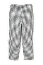画像をギャラリービューアに読み込む, Lot.891 Double Pleats Pin Check Trousers -White-