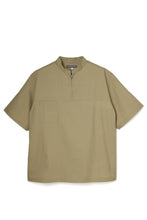 画像をギャラリービューアに読み込む, Lot.892 Half Zip Shirt -Beige-