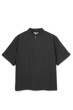 画像をギャラリービューアに読み込む, Lot.892 Half Zip Shirt -Black-