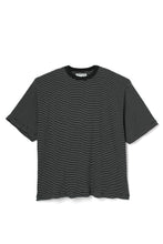 画像をギャラリービューアに読み込む, Lot.897 Multi Rib Border Tee -Black-
