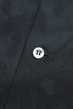 画像をギャラリービューアに読み込む, Lot.902 Palm Tree Jacquard Shirt -Black-